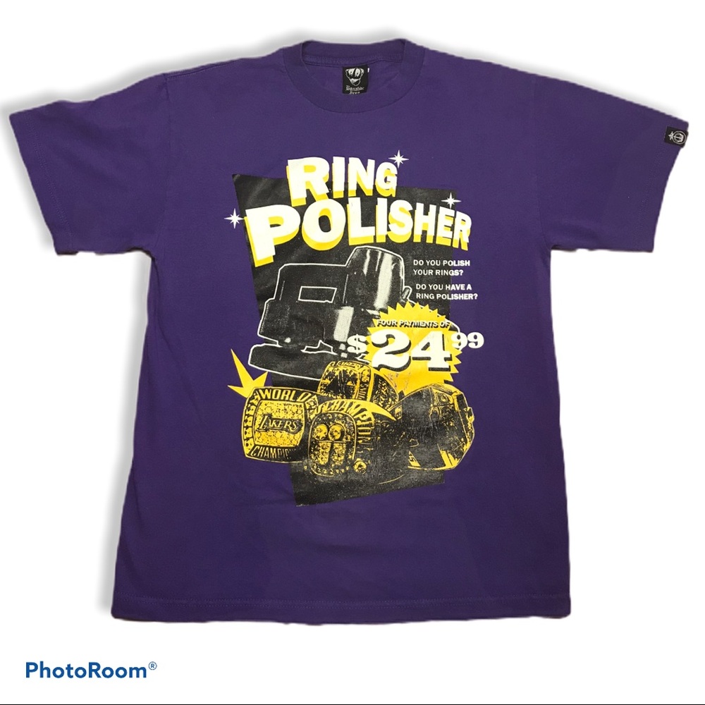 Vintage Bonafide Icon World Champions Lakers Tee